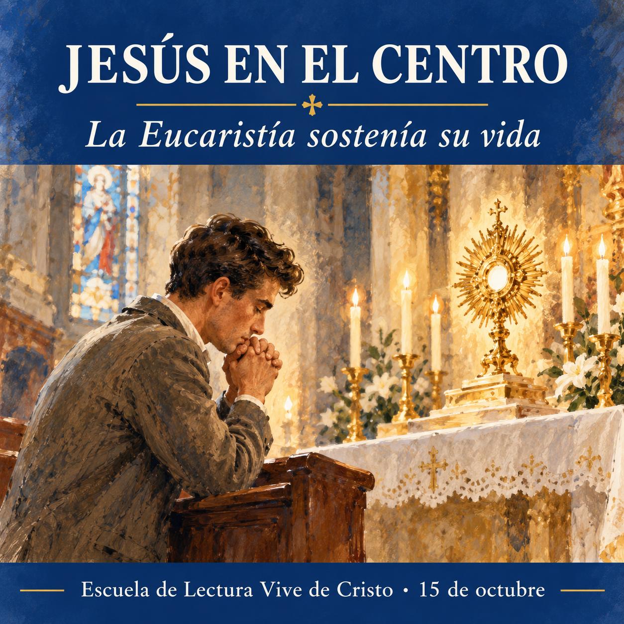 Día 1 · Su amor a la Eucaristía