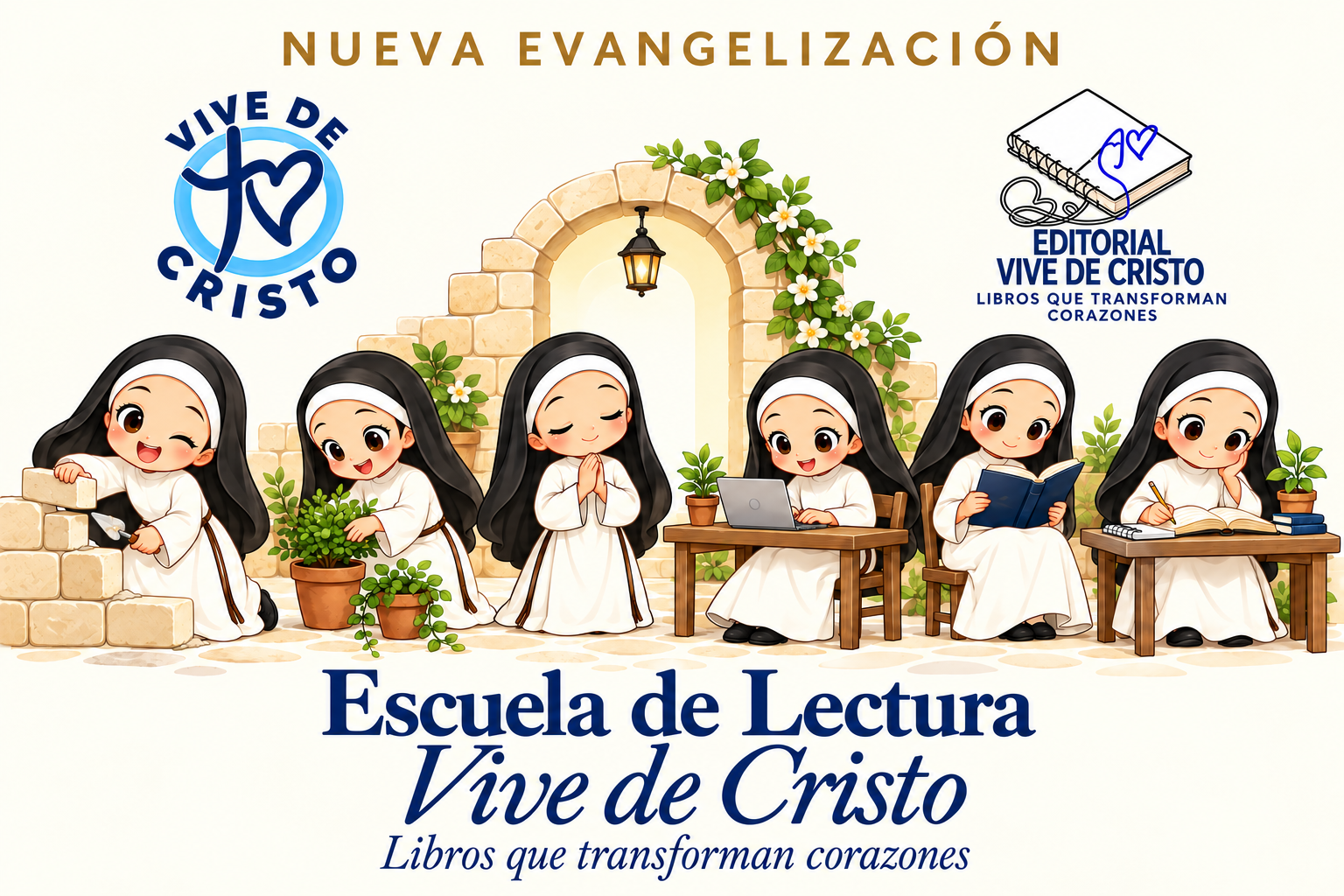 Nueva evangelización · Escuela de Lectura Vive de Cristo